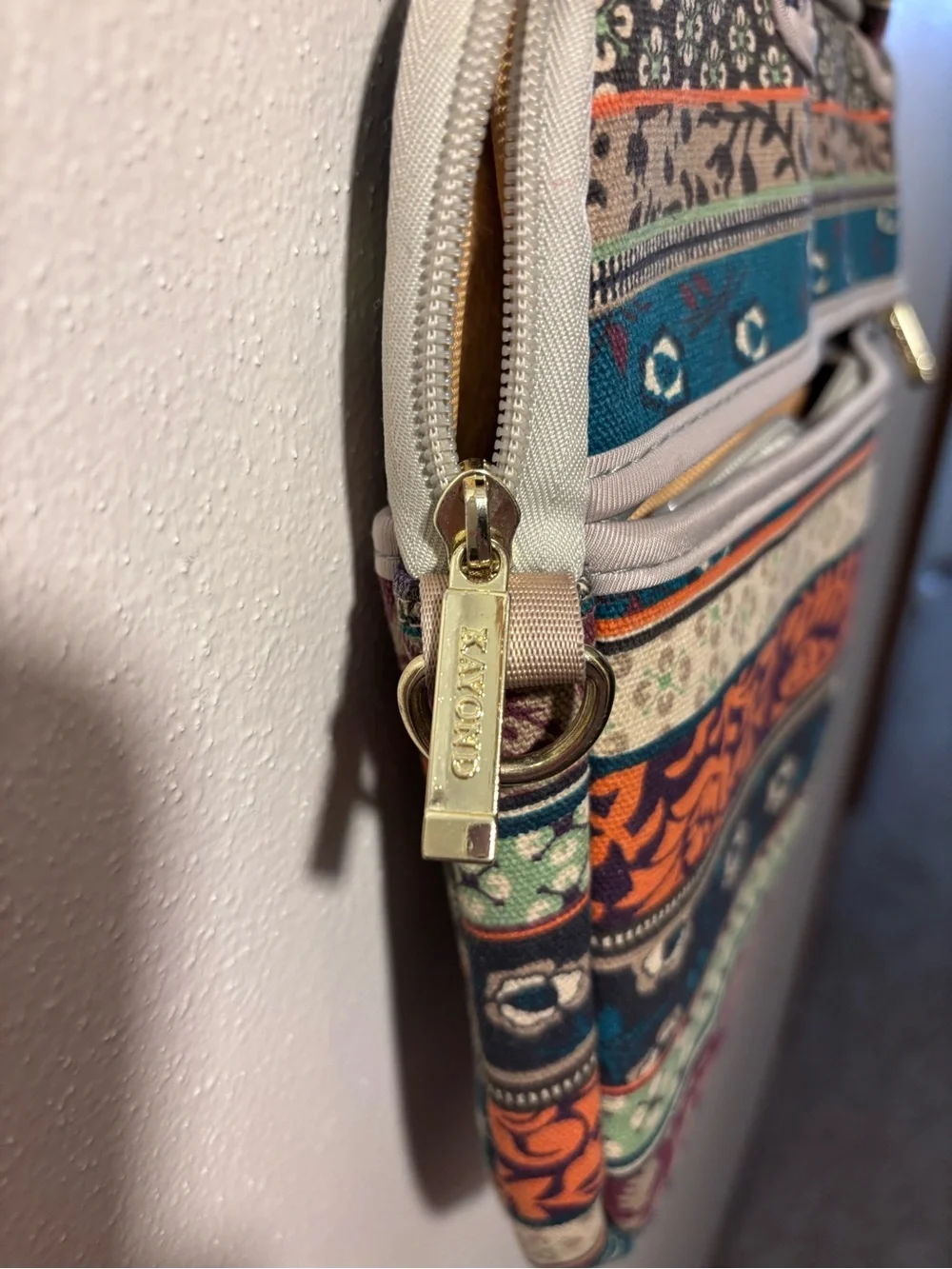 Patterned Multi-Color Women's Laptop Tote Bag